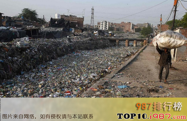 十大污染城市之印度-新德里