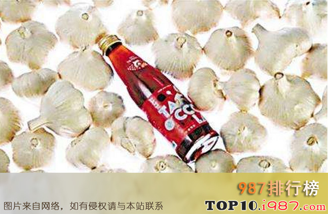 十大日本奇葩美食之大蒜可乐