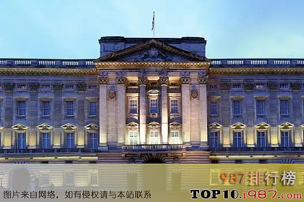 十大世界最丑建筑之 伦敦白金汉宫
