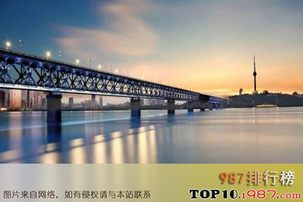 十大湖北好玩的景点之武汉长江大桥