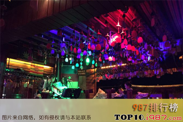 十大常德酒吧之热带雨林演艺酒吧主题餐厅