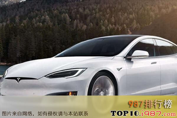 十大最受欢迎纯电动汽车之特斯拉model s