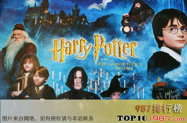 十大英国票房最高的电影之《哈利·波特与魔法石》（2001）