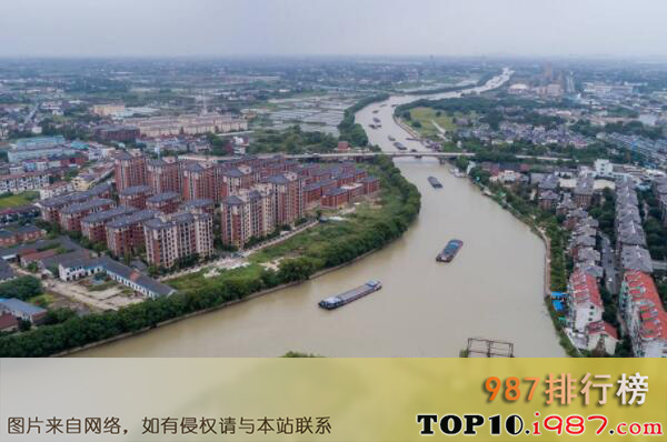 十大的世界之最之京杭大运河