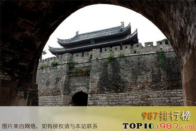 十大淮南旅游景点大全之寿州古城墙