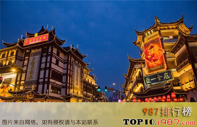 十大上海旅游景点推荐之上海城隍庙