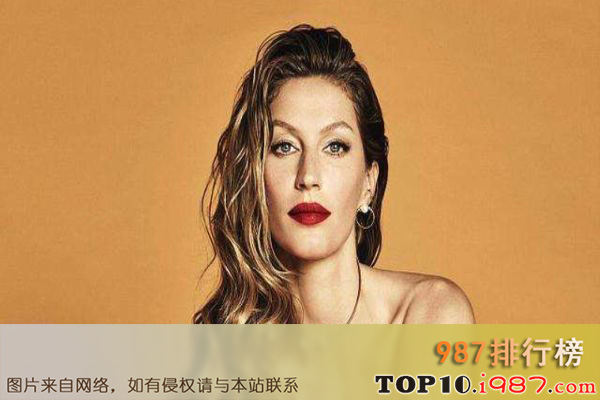 十大世界著名维密模特之吉赛尔邦辰(gisele bundchen)