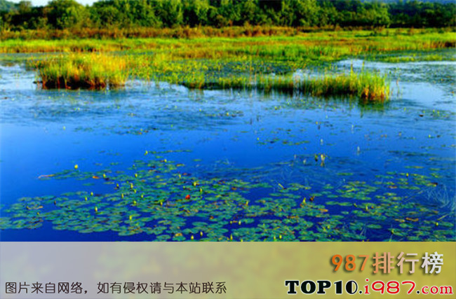 十大牡丹江景点大全榜之紫菱湖国家级湿地公园