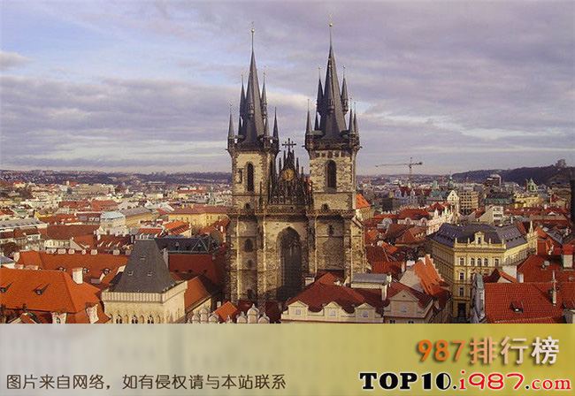 十大布拉格著名景点之泰恩大教堂
