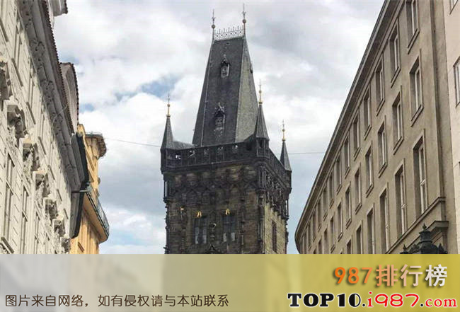 十大布拉格著名景点之粉料塔