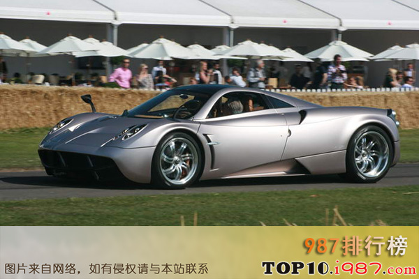 十大世界最贵跑车之帕加尼huayra