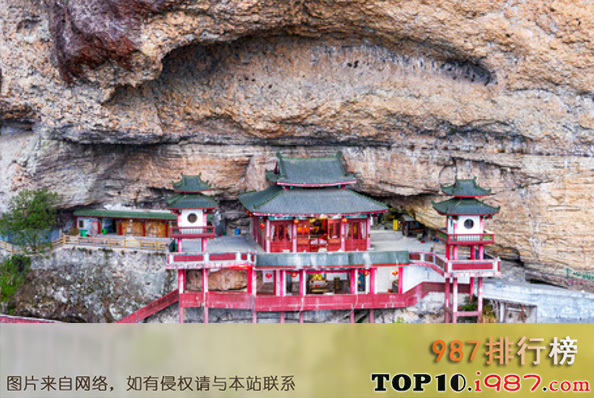 十大山西名胜古迹之悬空寺