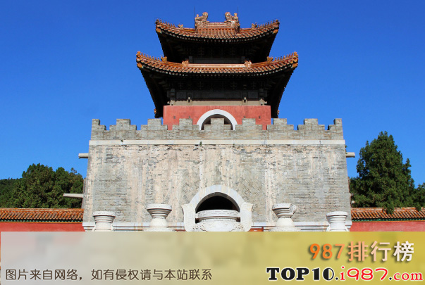 十大河北省旅游景点之清西陵