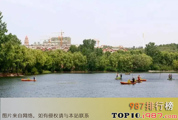 十大郑州免费旅游景点之洞林湖风景区