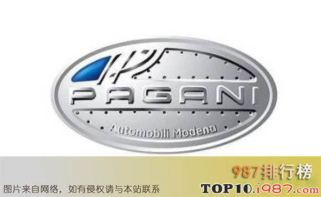 十大世界名车标志之帕加尼