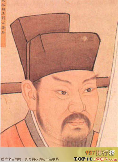十大历史上最著名的宰相之中国历史上最受争议的宰相--王安石