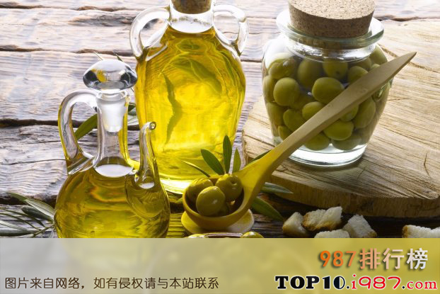 十大影响健康的恶习之特清澈橄榄油