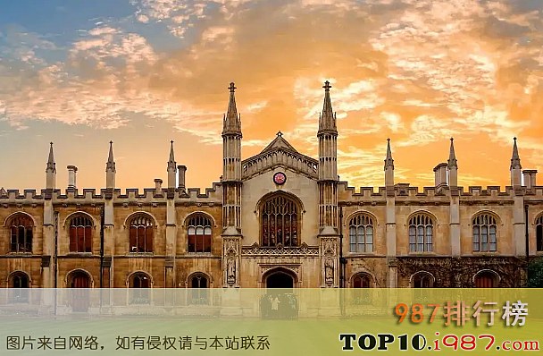 十大全球十大名校之 剑桥大学
