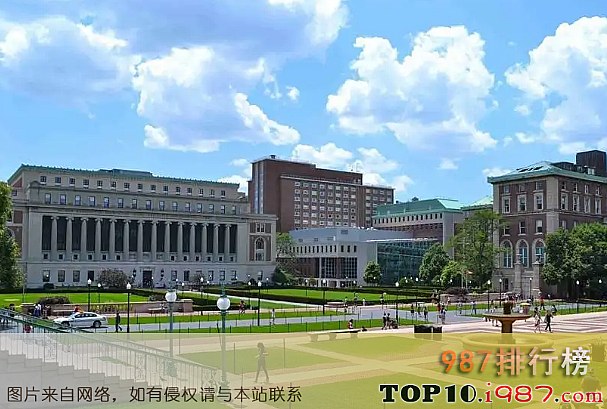 十大全球十大名校之 哥伦比亚大学