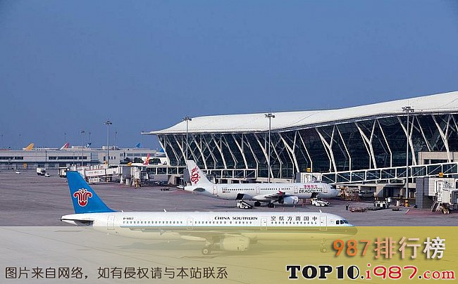 十大最繁忙的机场之上海浦东国际机场