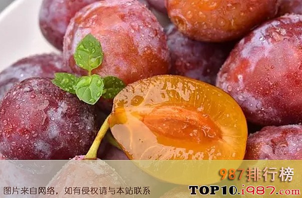 十大世界最甜的水果之 新疆西梅