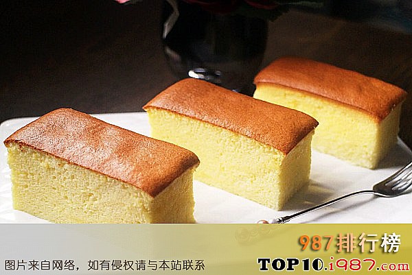 十大著名甜点之长崎蜂蜜蛋糕
