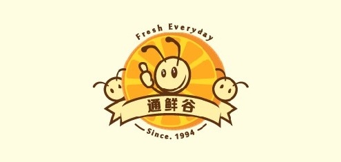 通鲜谷水果品牌LOGO图片