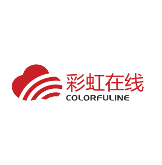 彩虹在线品牌LOGO图片