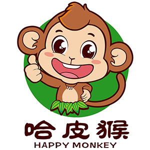 哈皮猴品牌LOGO图片