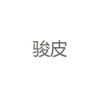 骏皮品牌LOGO图片