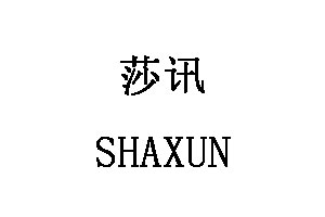 SHAXUN/莎讯品牌LOGO