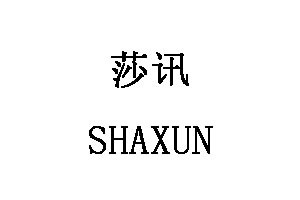 SHAXUN/莎讯品牌LOGO图片