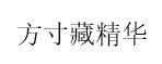 方寸藏精华品牌LOGO图片
