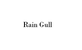 RAIN GULL品牌LOGO图片