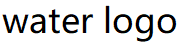 water logo品牌LOGO图片