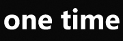 one time品牌LOGO图片