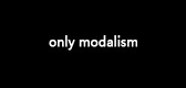 onlymodalism品牌LOGO图片