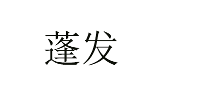 蓬发LOGO