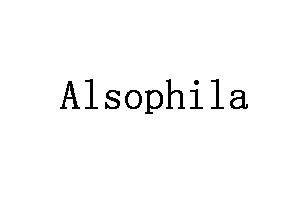 Alsophila品牌LOGO图片