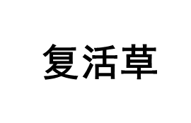 复活草品牌LOGO图片