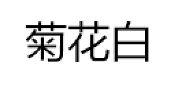 菊花白品牌LOGO图片