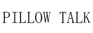 PILLOW TALK品牌LOGO图片