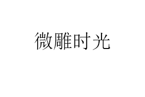 微雕时光品牌LOGO图片