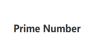 Prime Number品牌LOGO图片