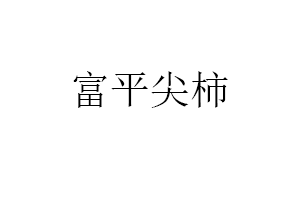 富平尖柿LOGO