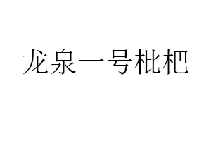 龙泉一号枇杷品牌LOGO图片