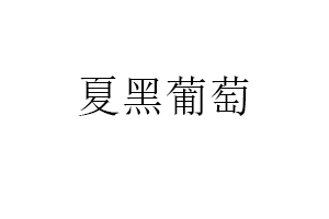 夏黑葡萄品牌LOGO