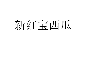 新红宝西瓜LOGO