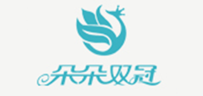 朵朵双冠品牌LOGO图片